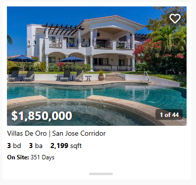 Villas De Oro | San Jose Corridor