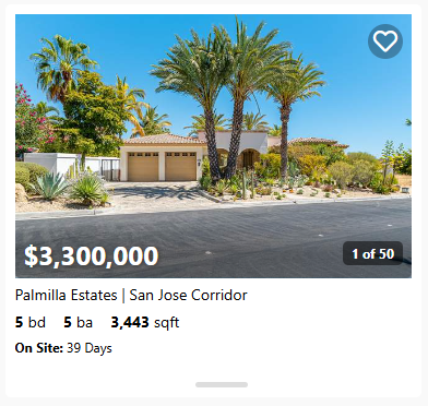 Palmilla for sale | San Jose Corridor
