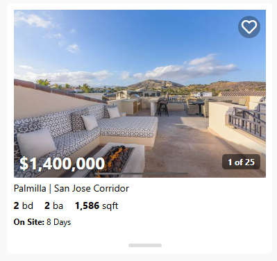 Palmilla for sale | San Jose Corridor